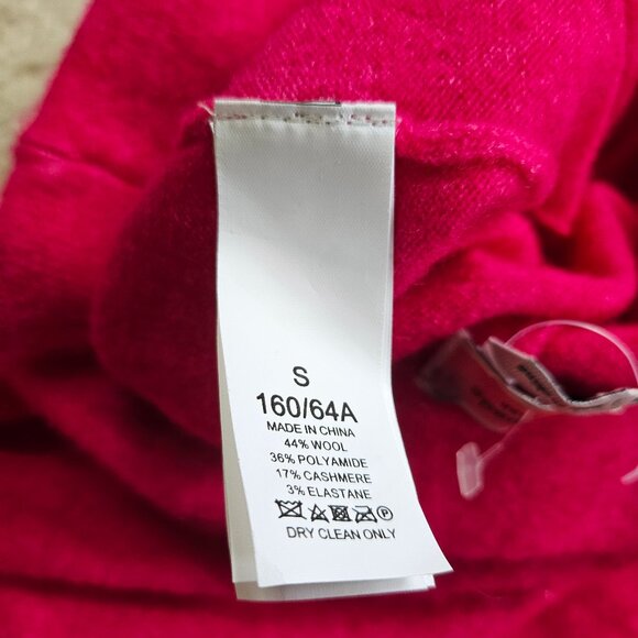 Kate Spade Wool Cashmere Blend Knit Drawstring Dream Jogger Pant Pink Jewel S - Picture 8 of 8